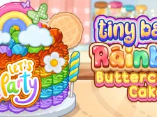 Tiny Baker Rainbow Buttercream Cake